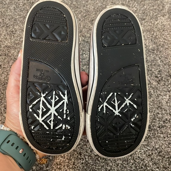 Toddler girl 💎dazzled💎 Converse shoes - Picture 5 of 5